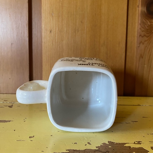 Vintage Novelty Quotes to Live By Mug Made In Japan - Picture 4 of 6